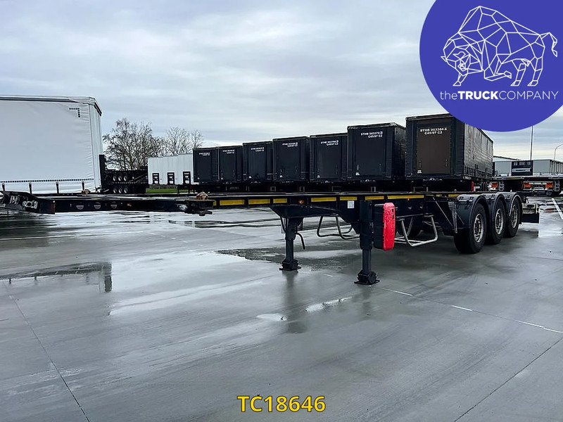 Hoet Trailers + Caisse Libner 2018 - Semirremolque portacontenedore/ Intercambiable: foto 1 Hoet Trailers + Caisse Libner 2018 - Semirremolque portacontenedore/ Intercambiable: foto 1