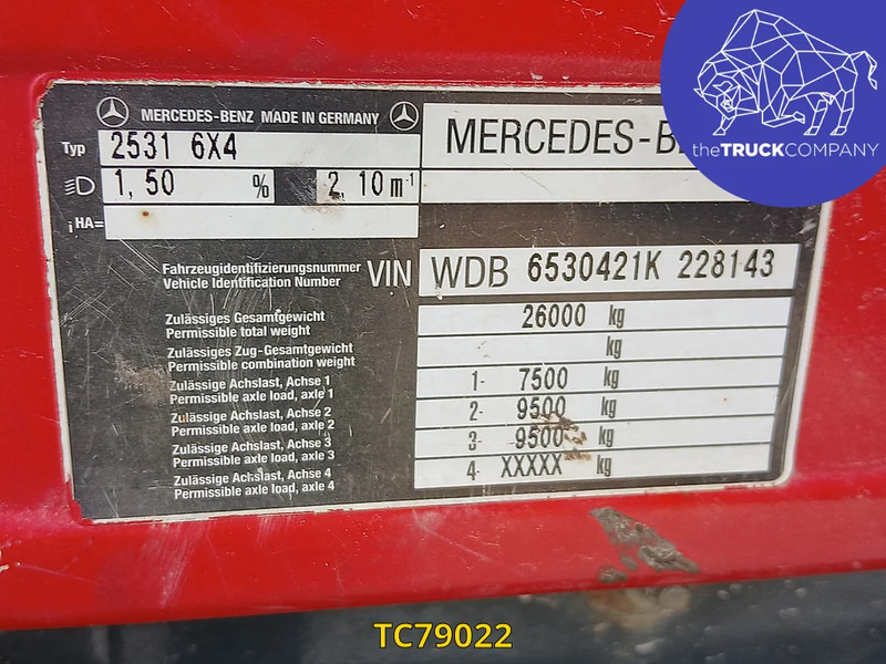 Camión portacontenedore/ Intercambiable Mercedes-Benz SK 2531: foto 19