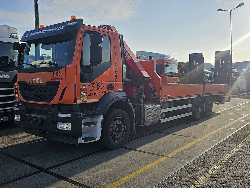 Iveco AD260S46 STRALIS MACHNINE TR. + CRANE - Camión portavehículos, Camión grúa: foto 1 Iveco AD260S46 STRALIS MACHNINE TR. + CRANE - Camión portavehículos, Camión grúa: foto 1