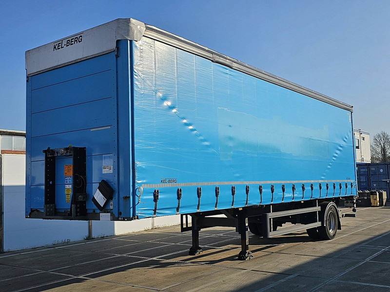 Kelberg D400V/XL/ZL/BPW 1 AXLE CITY LIFT LBW - Semirremolque lona: foto 1 Kelberg D400V/XL/ZL/BPW 1 AXLE CITY LIFT LBW - Semirremolque lona: foto 1