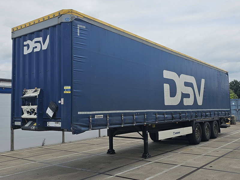 Krone SDP 02 BÄR 2 TONS TAILLIFT - Semirremolque lona: foto 1 Krone SDP 02 BÄR 2 TONS TAILLIFT - Semirremolque lona: foto 1