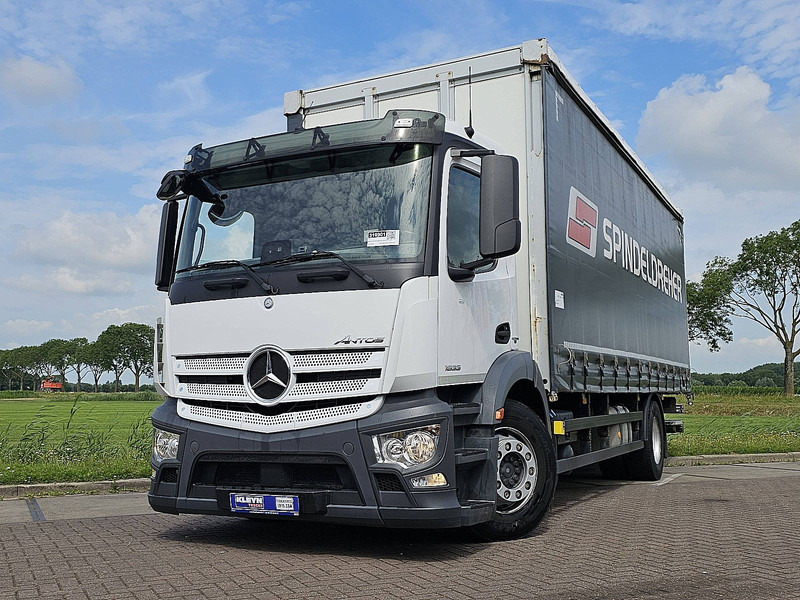 Camión lona Mercedes-Benz ANTOS 1833 RETARDER TAILLIFT: foto 1