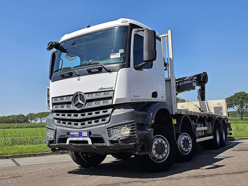 Mercedes-Benz AROCS 3240 HIABX-Hipro 232ES-5 - Camión caja abierta, Camión grúa: foto 1 Mercedes-Benz AROCS 3240 HIABX-Hipro 232ES-5 - Camión caja abierta, Camión grúa: foto 1