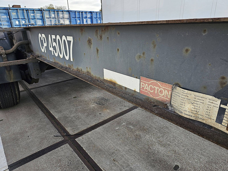 Semirremolque portacontenedore/ Intercambiable Pacton T3-007: foto 8