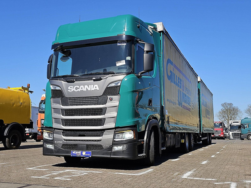 Scania S450 6x2*4 FORKLIFT CONN. - Camión lona: foto 1 Scania S450 6x2*4 FORKLIFT CONN. - Camión lona: foto 1