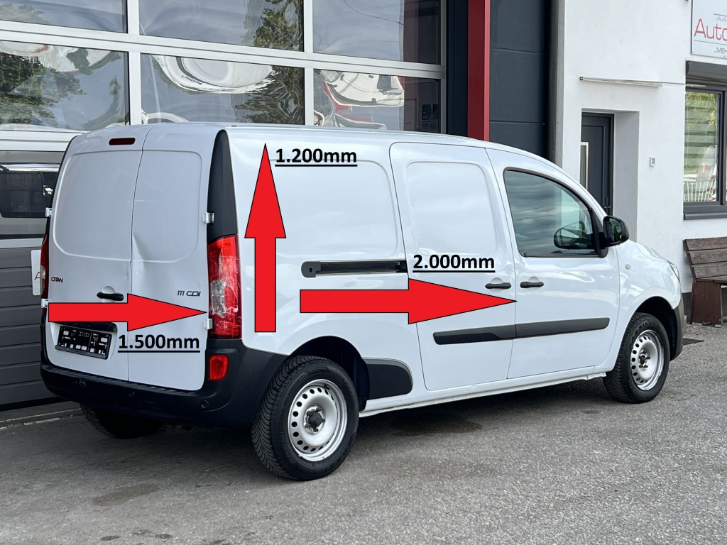 Mercedes-Benz Citan 111 CDI extralang Scheckheftgepflegt PDC - Furgoneta pequeña: foto 2 Mercedes-Benz Citan 111 CDI extralang Scheckheftgepflegt PDC - Furgoneta pequeña: foto 2