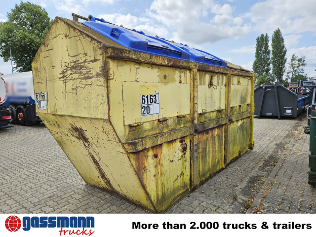 Absetzcontainer ca. 15m³ geschlossen mit Deckel - Contenedor de cadenas: foto 5 Absetzcontainer ca. 15m³ geschlossen mit Deckel - Contenedor de cadenas: foto 5
