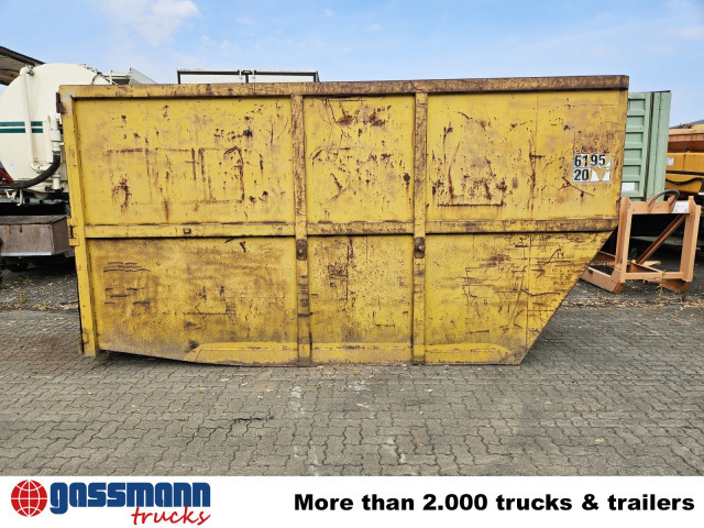 Absetzcontainer ca. 17m³ offen mit - Contenedor de cadenas: foto 2 Absetzcontainer ca. 17m³ offen mit - Contenedor de cadenas: foto 2