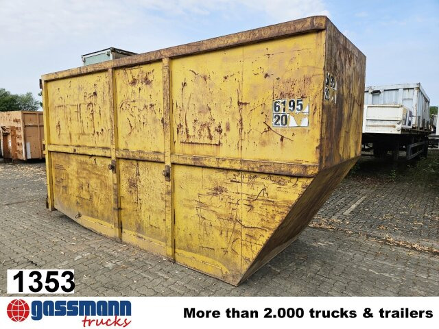 Absetzcontainer ca. 17m³ offen mit - Contenedor de cadenas: foto 1 Absetzcontainer ca. 17m³ offen mit - Contenedor de cadenas: foto 1