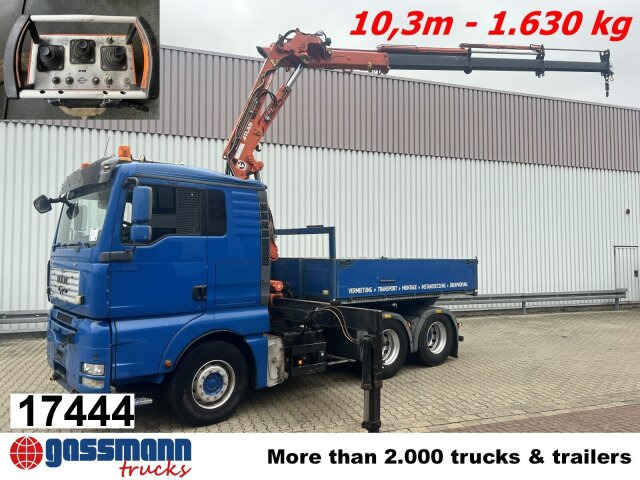 MAN TGA 26.480 6x4 BL, Intarder, SZM/Pritsche, Kran - Cabeza tractora: foto 1 MAN TGA 26.480 6x4 BL, Intarder, SZM/Pritsche, Kran - Cabeza tractora: foto 1