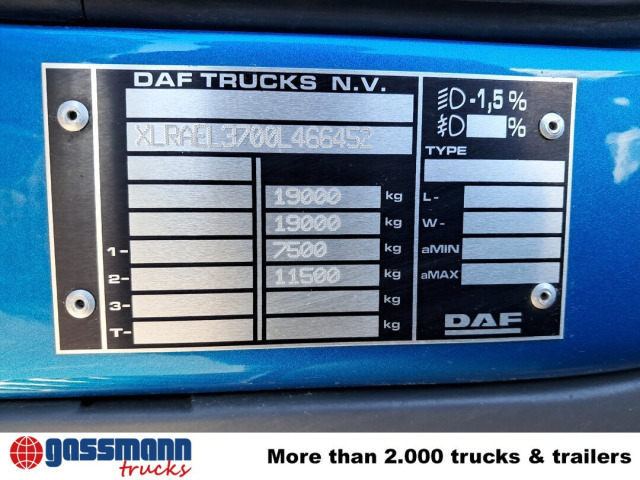 DAF LF 290 FA 4x2, Nebenantrieb, Navi, Abrollanlage - Camión multibasculante: foto 4 DAF LF 290 FA 4x2, Nebenantrieb, Navi, Abrollanlage - Camión multibasculante: foto 4
