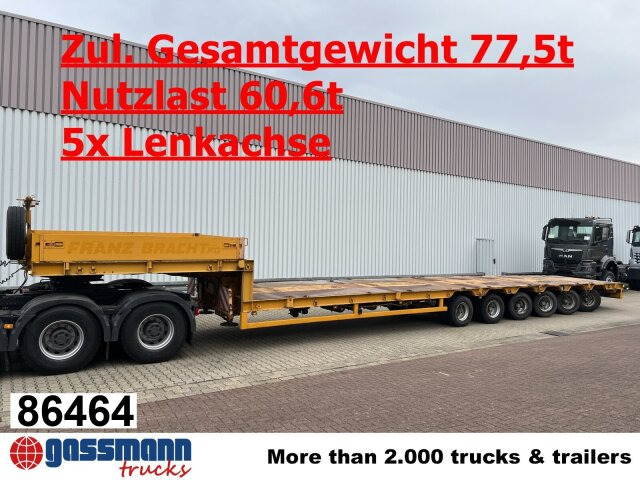 Goldhofer STZ-L6-62/80, 5x Lenkachse - Semirremolque góndola rebajadas: foto 1 Goldhofer STZ-L6-62/80, 5x Lenkachse - Semirremolque góndola rebajadas: foto 1