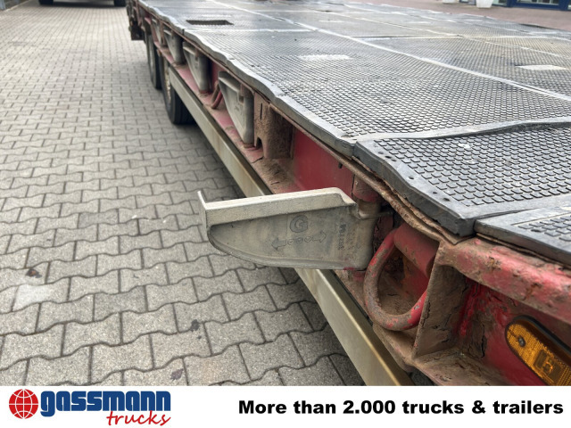 Goldhofer TU 3-24/80, hydr. Rampen, Verbr. auf 3m - Remolque góndola rebajadas: foto 2 Goldhofer TU 3-24/80, hydr. Rampen, Verbr. auf 3m - Remolque góndola rebajadas: foto 2