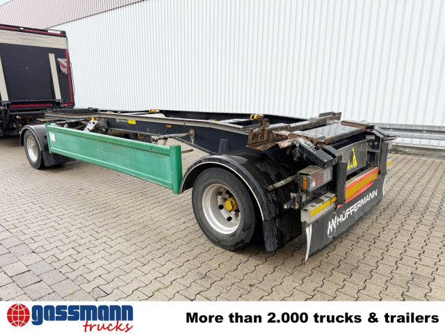 Remolque multilift/ Portacontenedores de cadenas Hüffermann HSA 18.70 Schlittenabroller: foto 6 Remolque multilift/ Portacontenedores de cadenas Hüffermann HSA 18.70 Schlittenabroller: foto 6