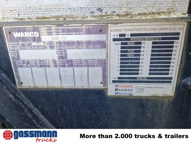 KAMAG Wiesel WBH 25 P - Camión portacontenedore/ Intercambiable: foto 2 KAMAG Wiesel WBH 25 P - Camión portacontenedore/ Intercambiable: foto 2