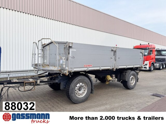 Kempf HKD 18, Alu-Bordwände ca. 13m³ - Remolque volquete: foto 1 Kempf HKD 18, Alu-Bordwände ca. 13m³ - Remolque volquete: foto 1