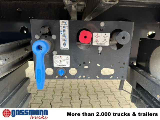 Krone SDP 27, Liftachse, Twist-Locks, 20/2x20/40Fuß, - Semirremolque plataforma/ Caja abierta: foto 4 Krone SDP 27, Liftachse, Twist-Locks, 20/2x20/40Fuß, - Semirremolque plataforma/ Caja abierta: foto 4