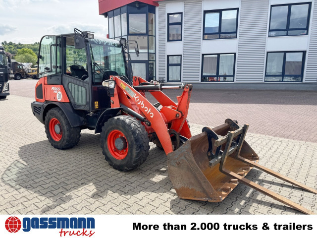 Cargadora de ruedas Kubota R065 4x4, Palettengabel, ca. 1.733 Betr.-Std.: foto 9