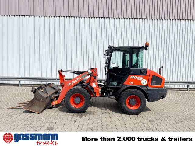 Cargadora de ruedas Kubota R065 4x4, Palettengabel, ca. 1.733 Betr.-Std.: foto 10