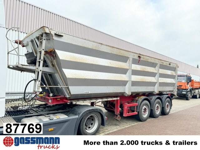LÜCK SKF 35, Stahlmulde ca. 37m³, Liftachse - Semirremolque volquete: foto 1 LÜCK SKF 35, Stahlmulde ca. 37m³, Liftachse - Semirremolque volquete: foto 1