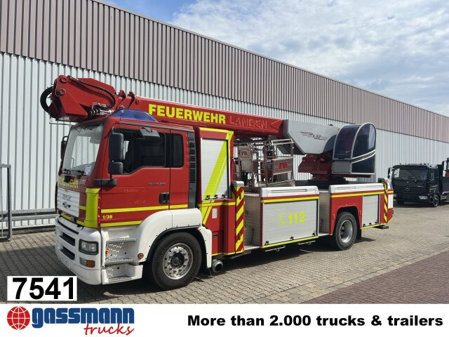 MAN TGA 18.350 4x2 Teleskopmast TM 32 Marte - Camión de bomberos: foto 1 MAN TGA 18.350 4x2 Teleskopmast TM 32 Marte - Camión de bomberos: foto 1