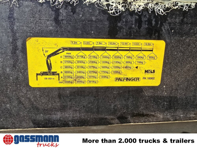 MAN TGA 26.363 6x4 BB, PK 16502 C Kran, absattelbar, - Camión volquete, Camión grúa: foto 2 MAN TGA 26.363 6x4 BB, PK 16502 C Kran, absattelbar, - Camión volquete, Camión grúa: foto 2