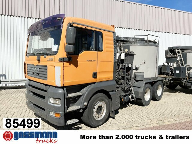 MAN TGA 26.430 6X4 BL, Asphaltkocher - Construcción de carreteras, Construcción de carreteras: foto 1 MAN TGA 26.430 6X4 BL, Asphaltkocher - Construcción de carreteras, Construcción de carreteras: foto 1