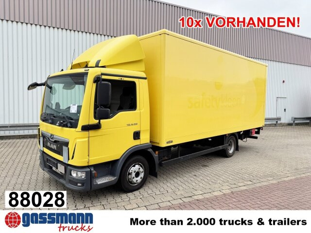 MAN TGL 8.150 4x2 BB mit LBW BÄR - Camión caja cerrada: foto 1 MAN TGL 8.150 4x2 BB mit LBW BÄR - Camión caja cerrada: foto 1