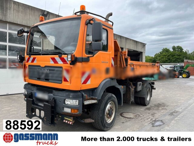 MAN TGM 15.240 4X4 BL, Winterdienstausstattung - Camión volquete: foto 1 MAN TGM 15.240 4X4 BL, Winterdienstausstattung - Camión volquete: foto 1