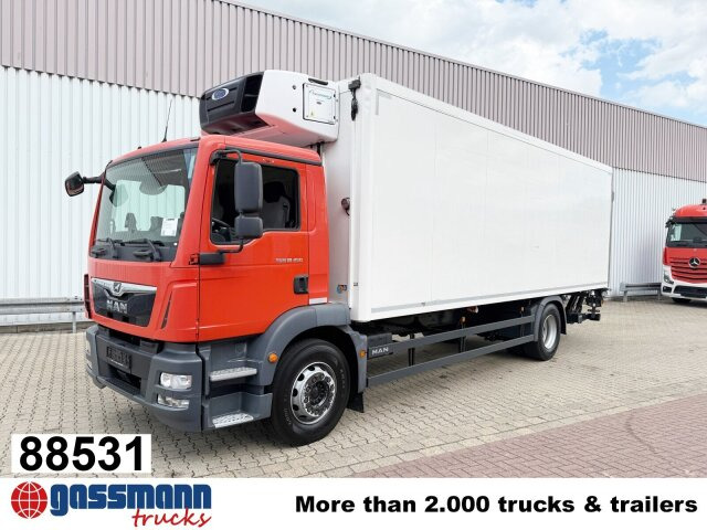 MAN TGM 18.250 4x2 LL, Kühlkoffer, Carrier, - Camión frigorífico: foto 1 MAN TGM 18.250 4x2 LL, Kühlkoffer, Carrier, - Camión frigorífico: foto 1
