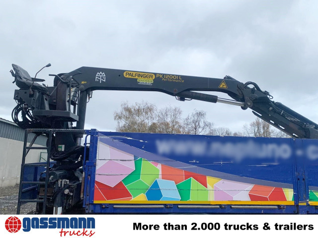 MAN TGM 18.290 4x2 BL, Heckkran Palfinger PK12001L, - Camión caja abierta, Camión grúa: foto 5 MAN TGM 18.290 4x2 BL, Heckkran Palfinger PK12001L, - Camión caja abierta, Camión grúa: foto 5