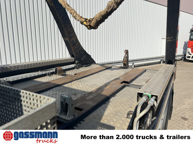 Camión portacontenedor de cadenas MAN TGM 18.320 4x2 BL, Hiab Tele-Absetzanlage, Funk: foto 14