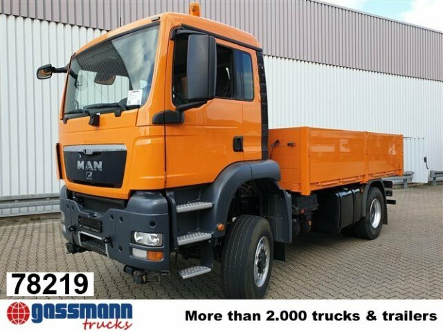 MAN TGS 18.360/440 4x4 BL, Winterdienstausstattung - Camión caja abierta: foto 1 MAN TGS 18.360/440 4x4 BL, Winterdienstausstattung - Camión caja abierta: foto 1