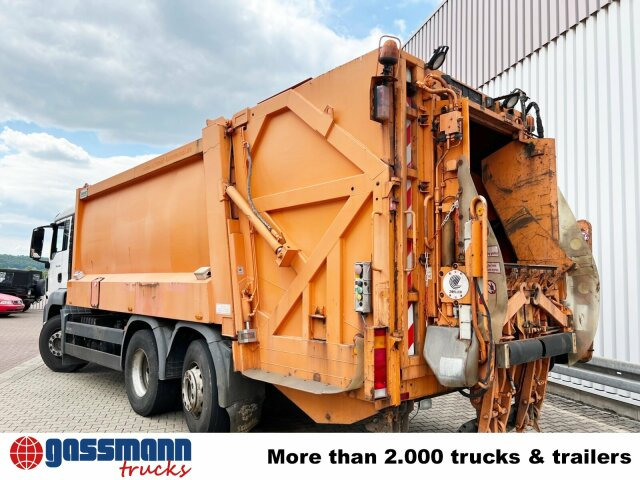 Camión de basura para transporte de basura MAN TGS 26.320/400 6x2-4 BL, Lift-/Lenkachse, Heil: foto 14