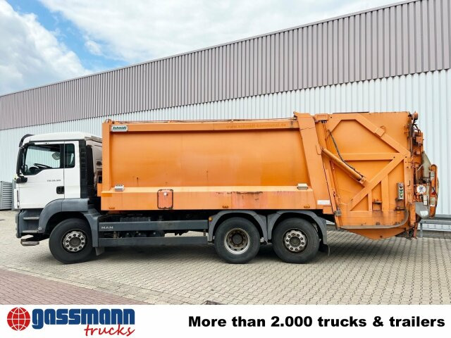 Camión de basura para transporte de basura MAN TGS 26.320/400 6x2-4 BL, Lift-/Lenkachse, Heil: foto 15