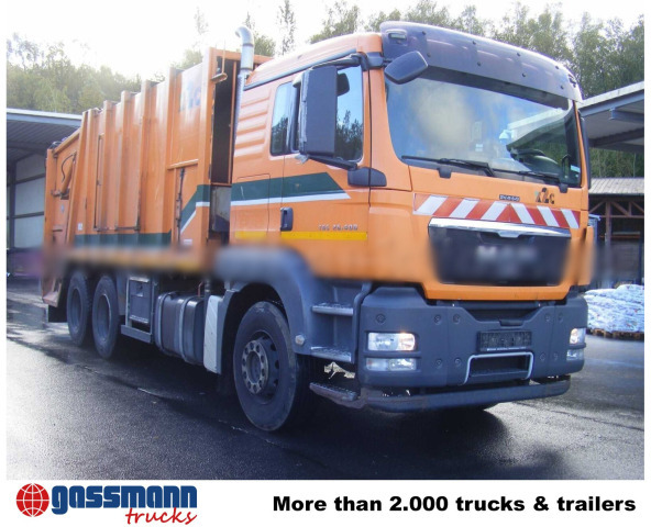 MAN TGS 26.400 6X4 BL, Haller x2c - Camión de basura: foto 2 MAN TGS 26.400 6X4 BL, Haller x2c - Camión de basura: foto 2