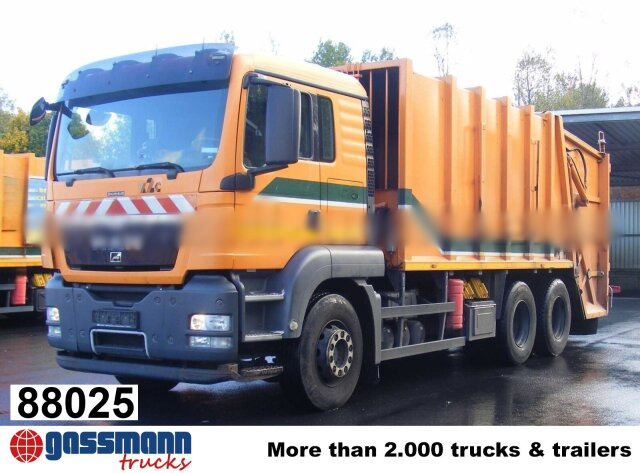 MAN TGS 26.400 6X4 BL, Haller x2c - Camión de basura: foto 1 MAN TGS 26.400 6X4 BL, Haller x2c - Camión de basura: foto 1