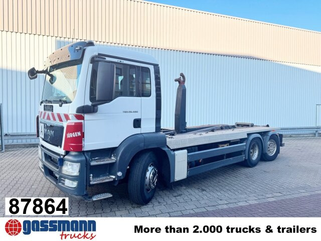 MAN TGS 26.480 6x2-4 BL, Lenk-Liftachse, VDL - Camión multibasculante: foto 1 MAN TGS 26.480 6x2-4 BL, Lenk-Liftachse, VDL - Camión multibasculante: foto 1