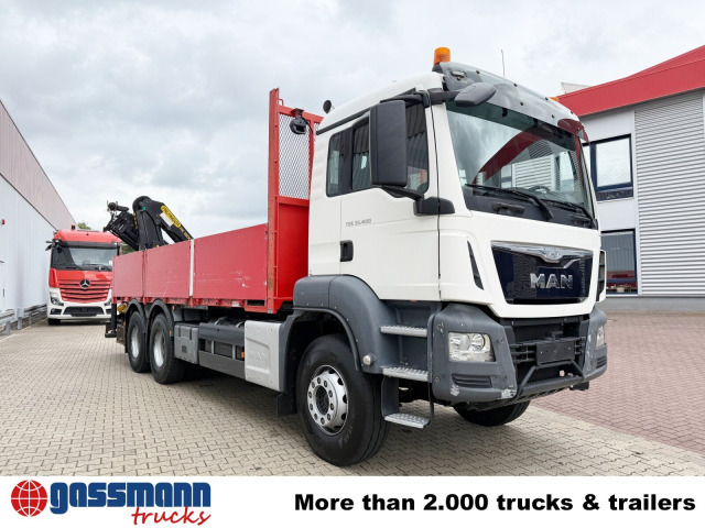 Camión caja abierta, Camión grúa MAN TGS 33.400 6x4 BB, Navi, Heckkran PK18002-EH C,: foto 10 Camión caja abierta, Camión grúa MAN TGS 33.400 6x4 BB, Navi, Heckkran PK18002-EH C,: foto 10