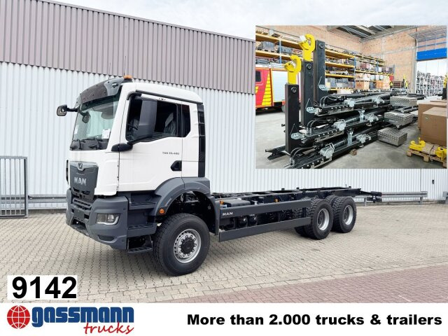 MAN TGS 33.480 6x6 BB CH, Hohe Bauart, Nebenantrieb - Camión multibasculante: foto 1 MAN TGS 33.480 6x6 BB CH, Hohe Bauart, Nebenantrieb - Camión multibasculante: foto 1