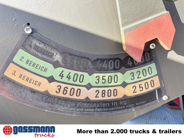 Magirus Deutz Jupiter 178D15A 6X6, -Kran,Wilhag - Barredora vial: foto 2 Magirus Deutz Jupiter 178D15A 6X6, -Kran,Wilhag - Barredora vial: foto 2