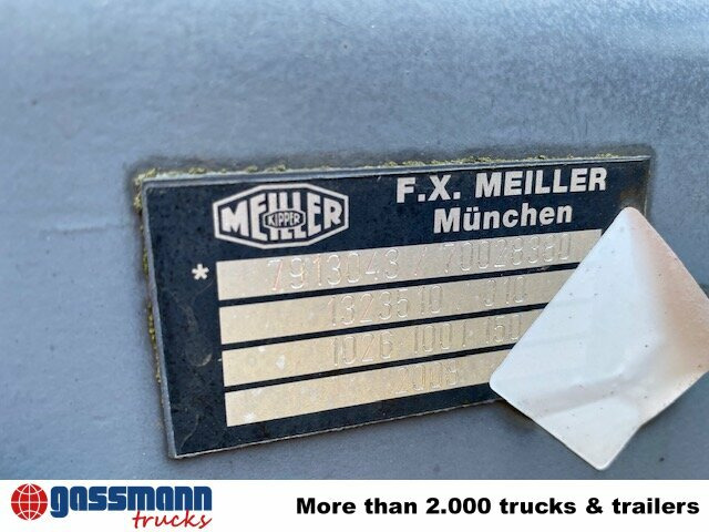 Meiller Hilfsrahmen 2-3-Achs-Dreiseitenkipper, VOLVO! - Camión volquete: foto 5 Meiller Hilfsrahmen 2-3-Achs-Dreiseitenkipper, VOLVO! - Camión volquete: foto 5