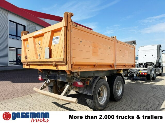 Remolque volquete Meiller Meiller MZDA 18/2, geteilte Alu-Bordwände, ca.: foto 7