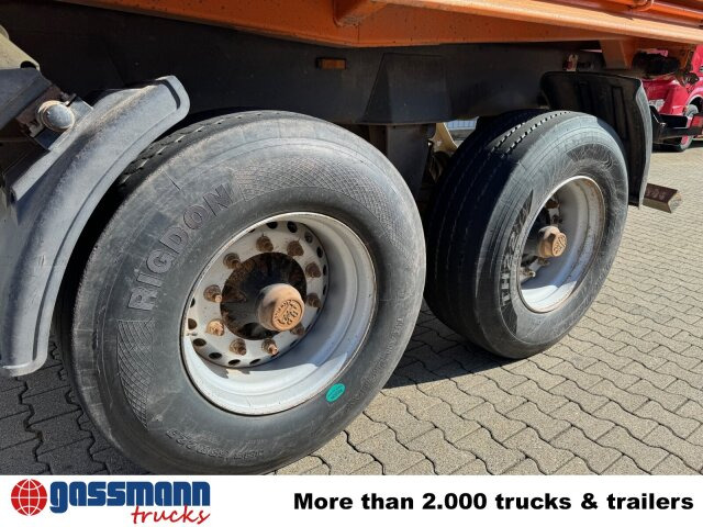 Remolque volquete Meiller Meiller MZDA 18/2, geteilte Alu-Bordwände, ca.: foto 11