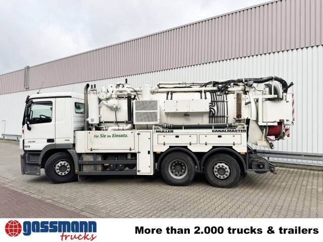 Mercedes-Benz Actros 2536 L 6x2, Müller Saug- und Spülwagen - Barredora vial: foto 5 Mercedes-Benz Actros 2536 L 6x2, Müller Saug- und Spülwagen - Barredora vial: foto 5