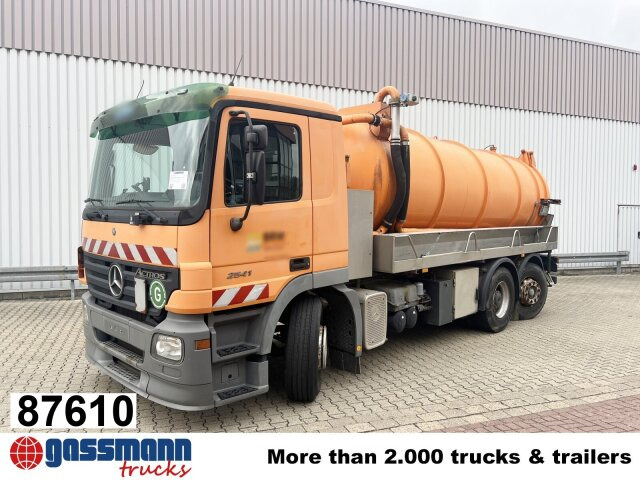 Mercedes-Benz Actros 2541 L 6x2, Lenkachse, Küller Saug- und - Barredora vial: foto 1 Mercedes-Benz Actros 2541 L 6x2, Lenkachse, Küller Saug- und - Barredora vial: foto 1