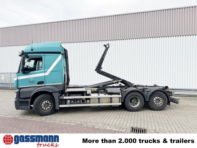 Camión multibasculante Mercedes-Benz Actros 2545 L 6x2/46, Retarder, Lenk-/Liftachse,: foto 13
