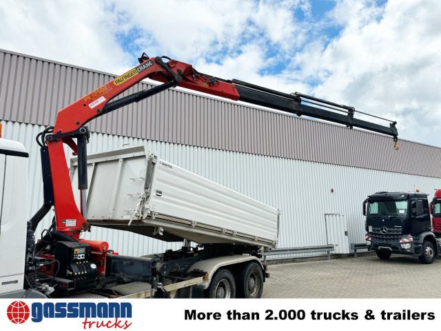 Camión volquete, Camión grúa Mercedes-Benz Actros 2644/48 LK 6x4, Dautel Wechselsystem,: foto 15