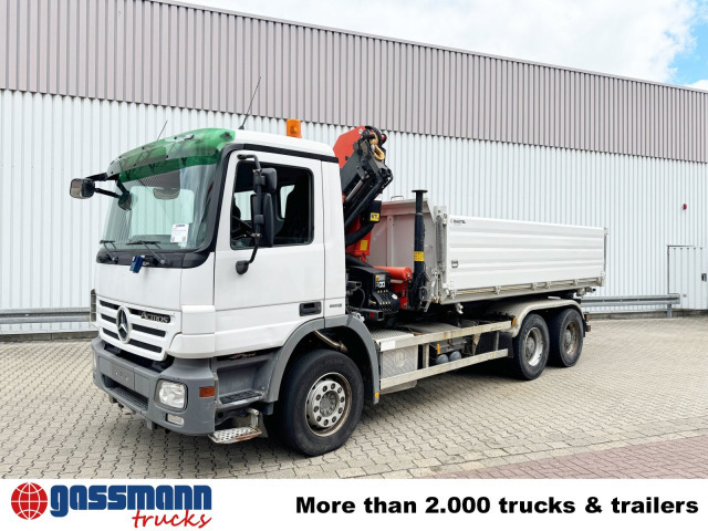 Camión volquete, Camión grúa Mercedes-Benz Actros 2644/48 LK 6x4, Dautel Wechselsystem,: foto 8