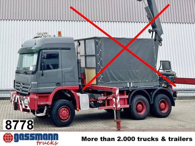 Mercedes-Benz Actros 3346 AK 6x6 - Camión chasis: foto 1 Mercedes-Benz Actros 3346 AK 6x6 - Camión chasis: foto 1